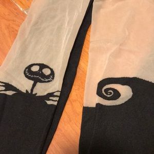 Nightmare Before Christmas silhouette tights M/L